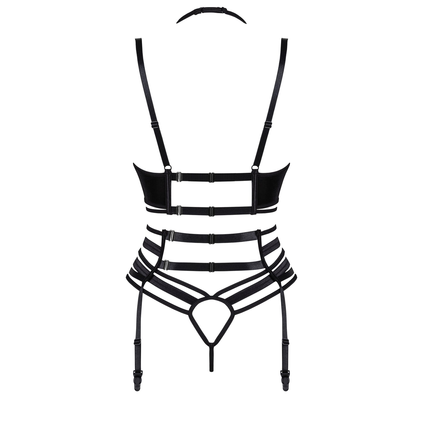 CONJUNTO DE 3 PEÇAS JOANNA PRETO BEAUTY NIGHT FASHION