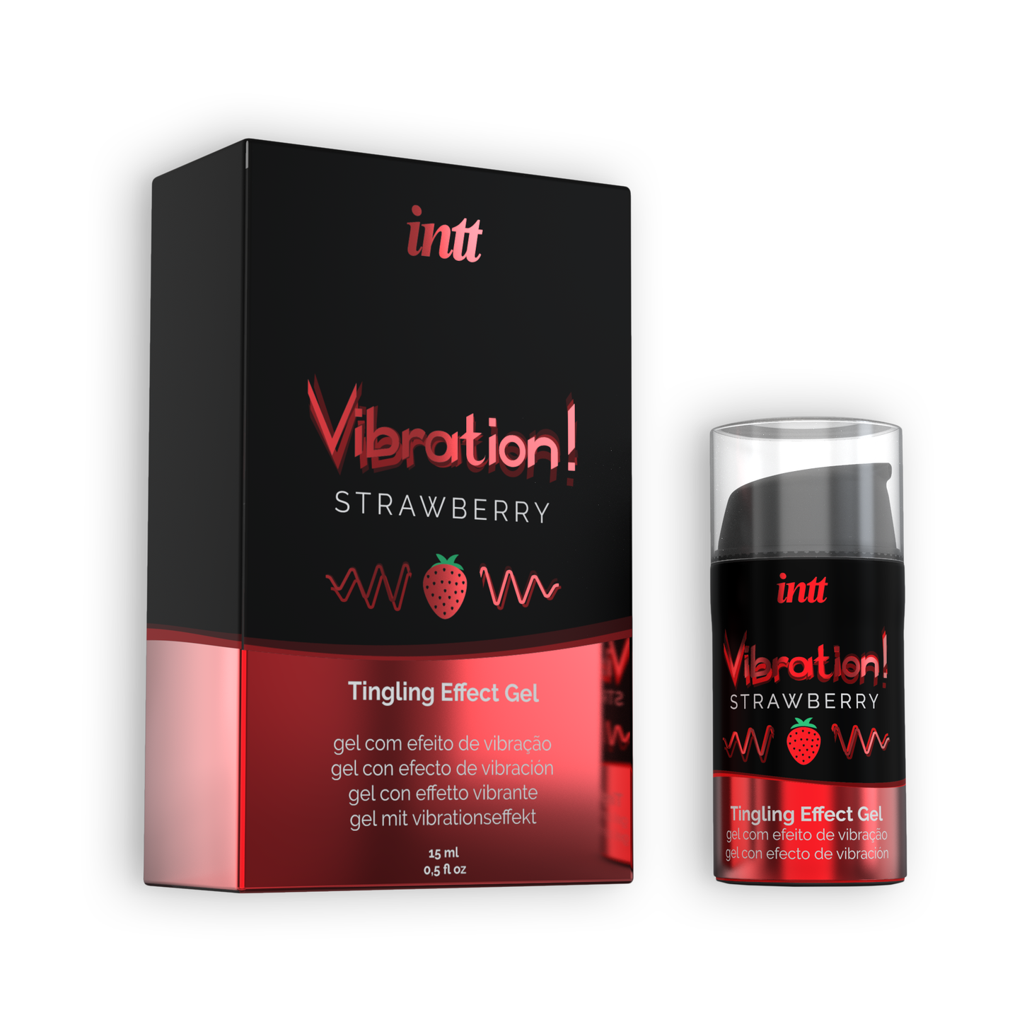 GEL COM VIBRAÇÃO VIBRATION INTT 15ML