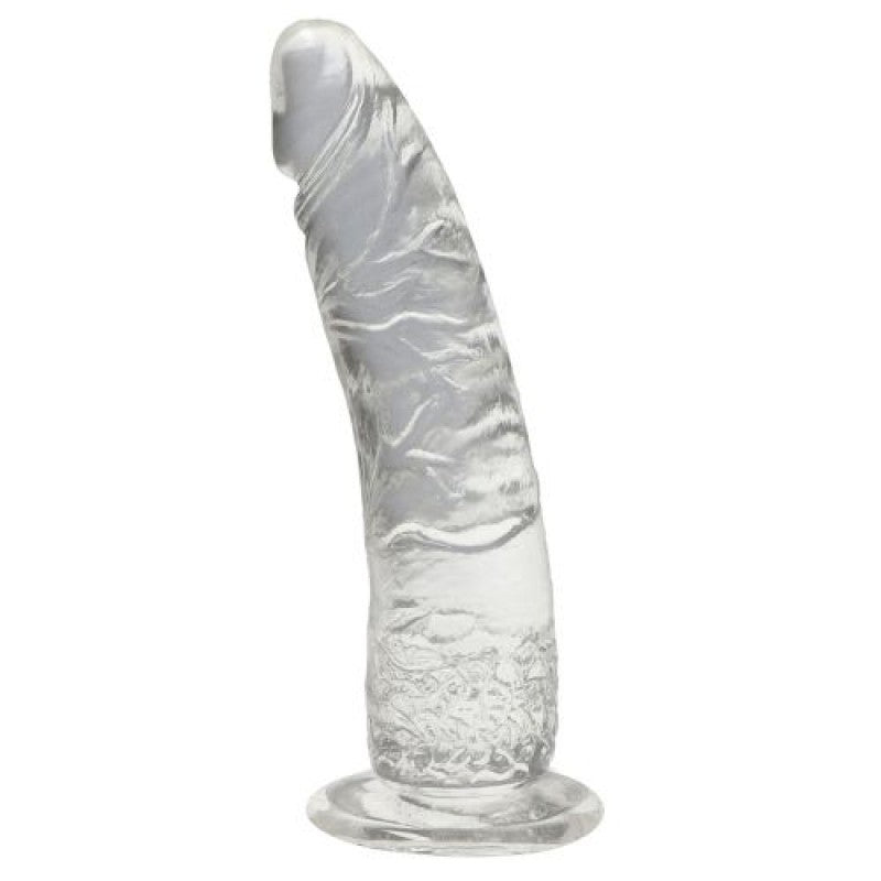 DILDO REAL RAPTURE FIRE PASSION 8'' TRANSPARENTE