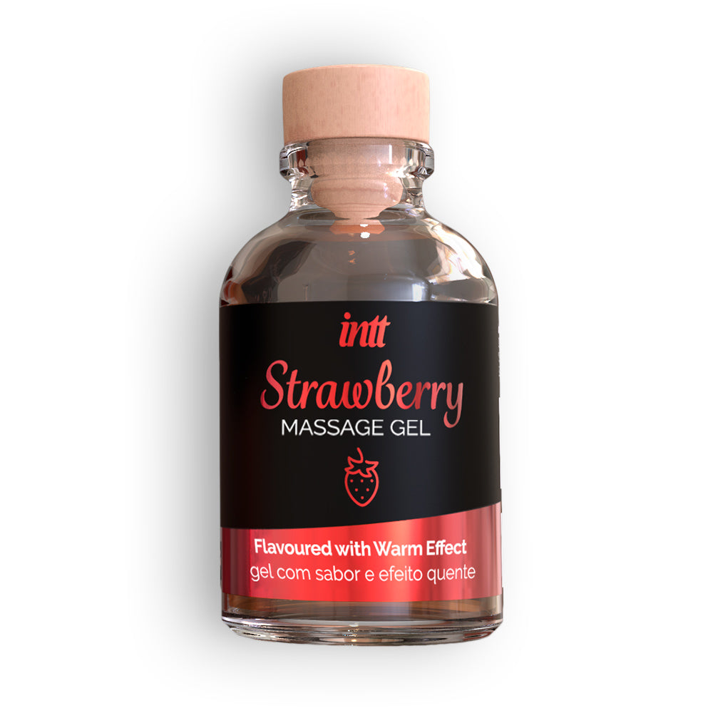GEL DE MASSAGEM COM SABOR INTT 30ML
