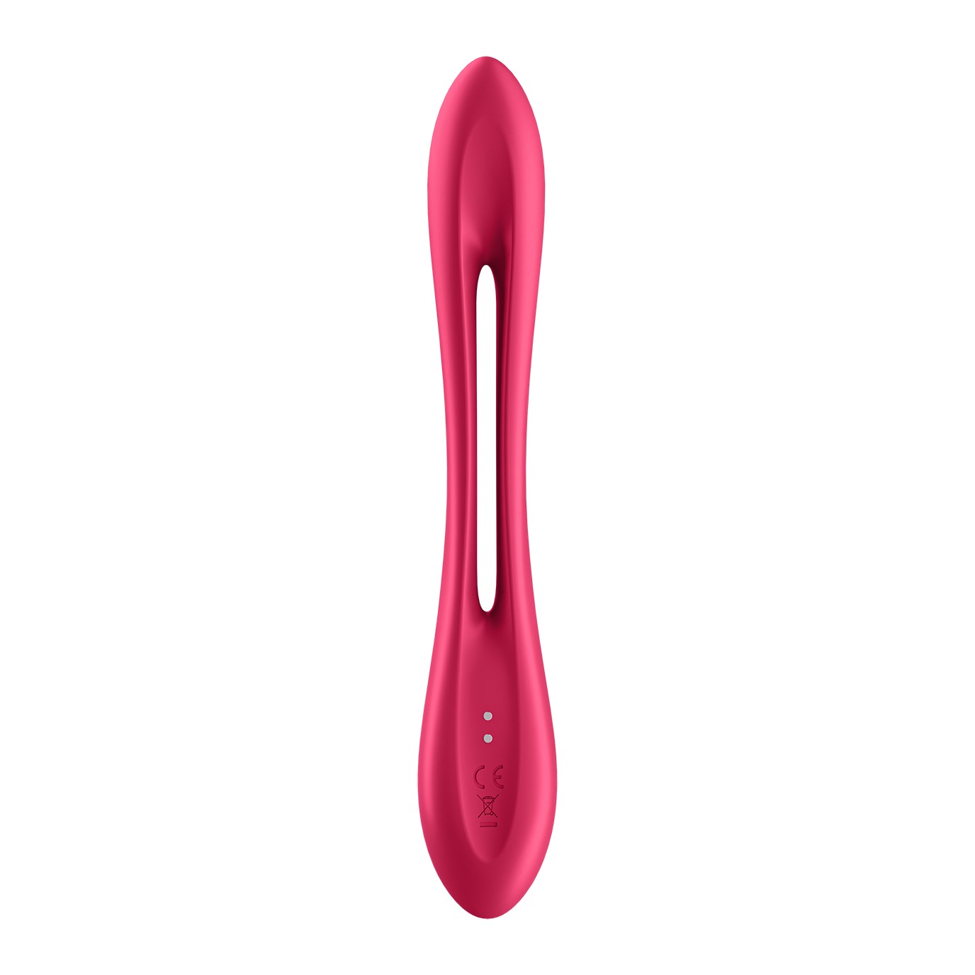 VIBRADOR ELASTIC GAME SATISFYER VERMELHO