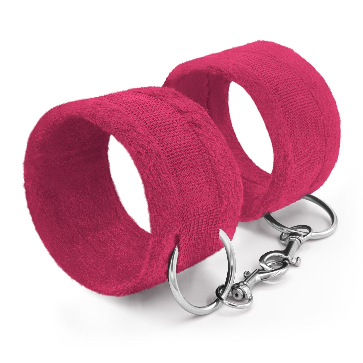 ALGEMAS DE VELCRO TOUGH LOVE COM CORRENTE DE 40CM EXTRA CRUSHIOUS ROSAS