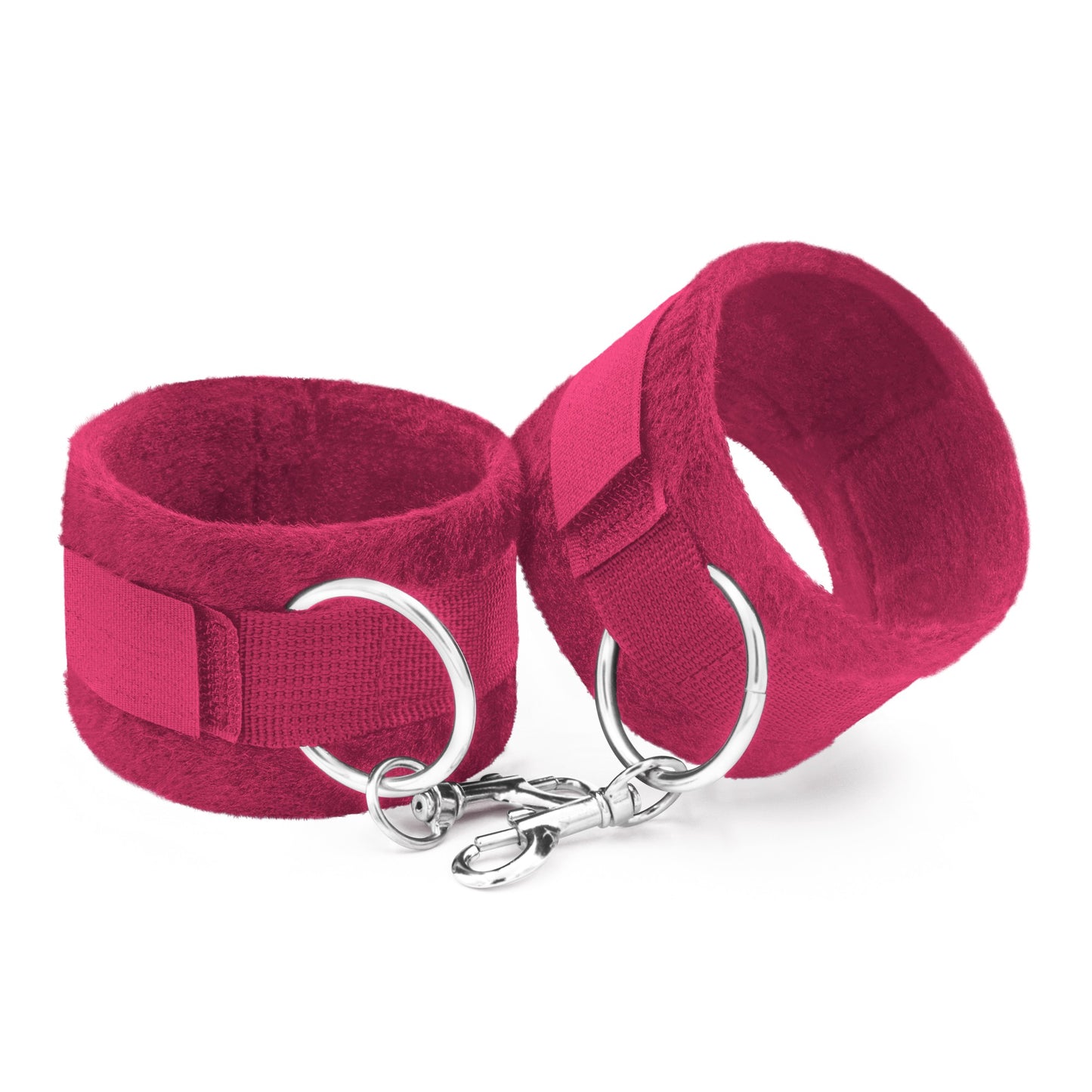 ALGEMAS DE VELCRO TOUGH LOVE COM CORRENTE DE 40CM EXTRA CRUSHIOUS ROSAS