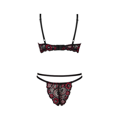 CONJUNTO DE 2 PEÇAS ROSALINDA PRETO BEAUTY NIGHT FASHION