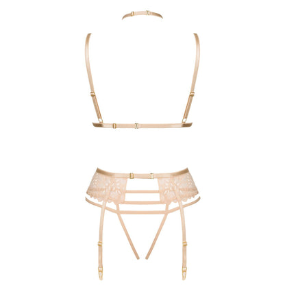 CONJUNTO DE 3 PEÇAS NOEMI NUDE BEAUTY NIGHT FASHION