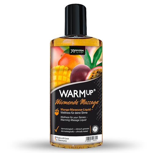 ÓLEO DE MASSAGEM COMESTÍVEL WARMUP 150ML