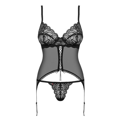 CORPETE E CUECA CONTICA OBSESSIVE PRETO