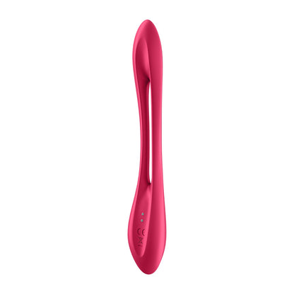 VIBRADOR ELASTIC GAME SATISFYER VERMELHO