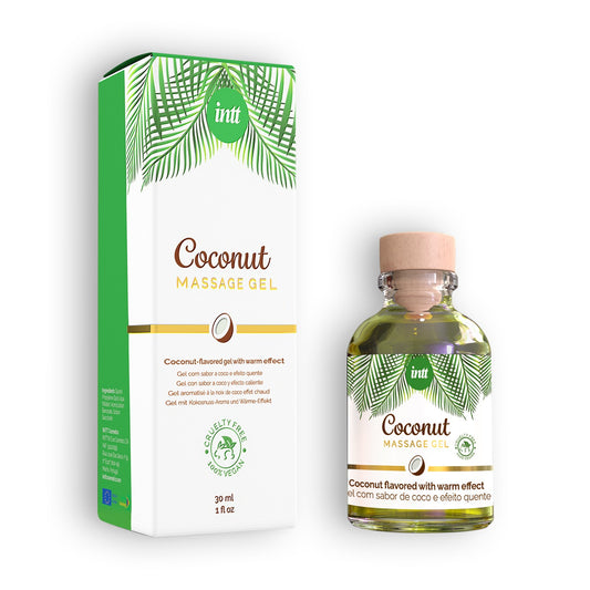 GEL DE MASSAGEM COM SABOR INTT 30ML