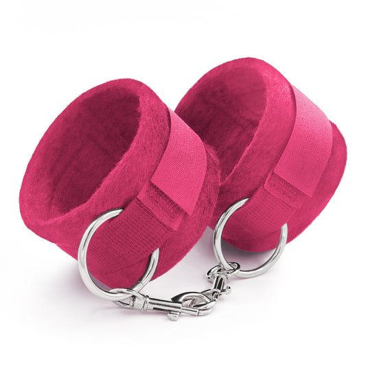 ALGEMAS DE VELCRO TOUGH LOVE COM CORRENTE DE 40CM EXTRA CRUSHIOUS ROSAS